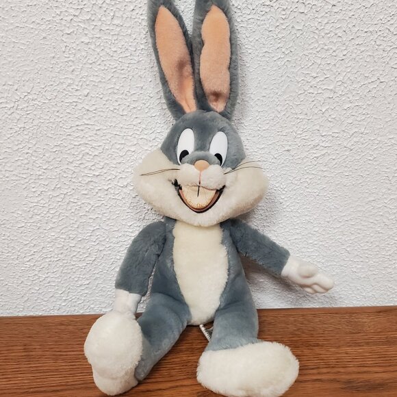 Warner Bros. Other - Vintage 1991 Bugs Bunny 12" Stuffed Animal By Warner Bros.